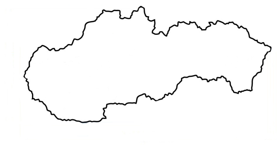 mapa slovenska na stenu